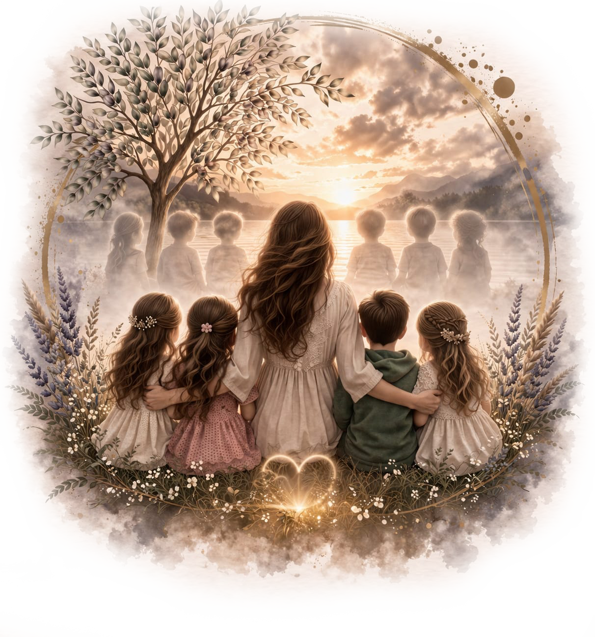 Seelenpfad Familienaufstellung Symbol